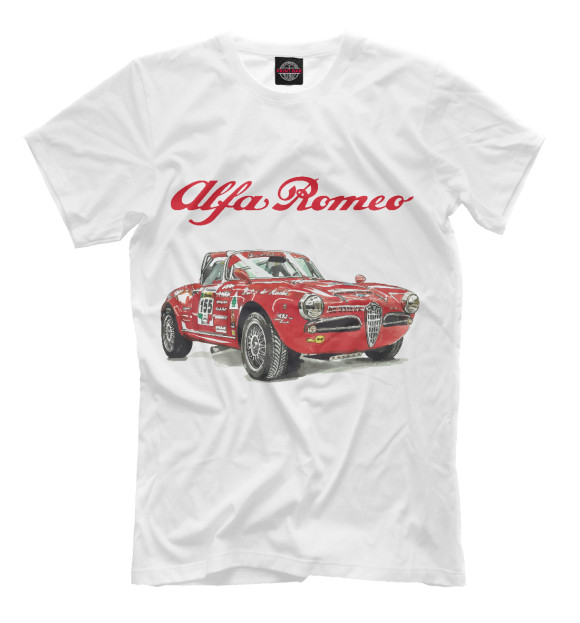 Мужская Футболка Alfa Romeo motorsport