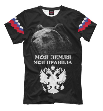 Футболка Грозный медведь России