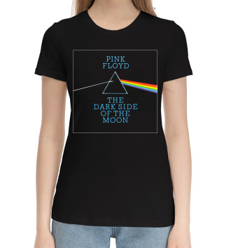 Женская Хлопковая футболка The Dark Side of the Moon - Pink Floyd