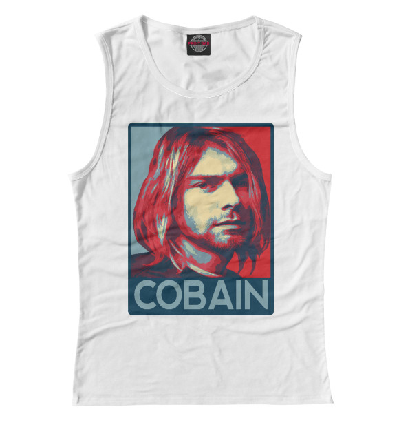 Майка Kurt Cobain (Nirvana) для девочек 