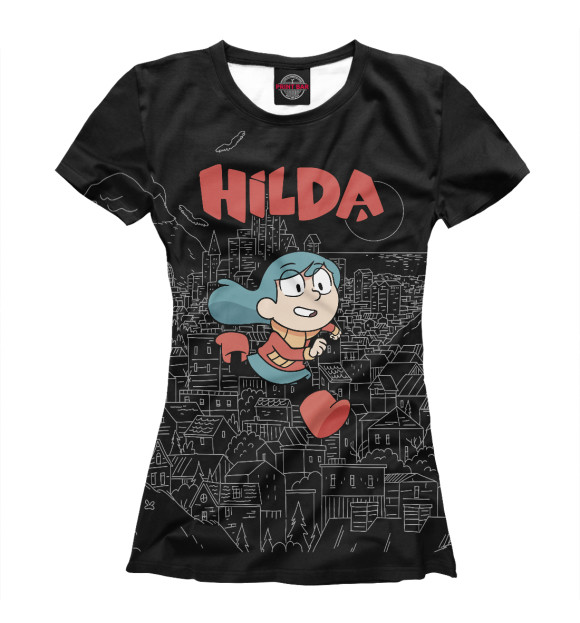 Футболка Hilda для девочек 