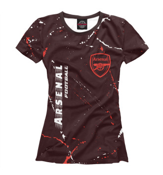 Футболка для девочек Arsenal | Arsenal Football | Гранж