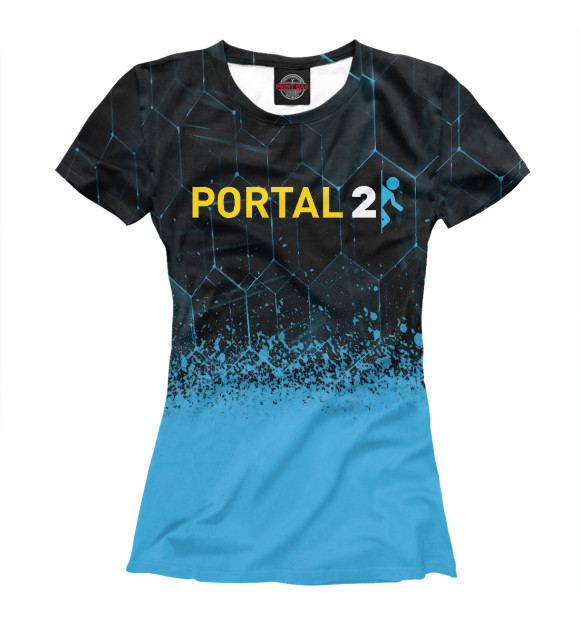 Футболка Portal | Портал 2 для девочек 