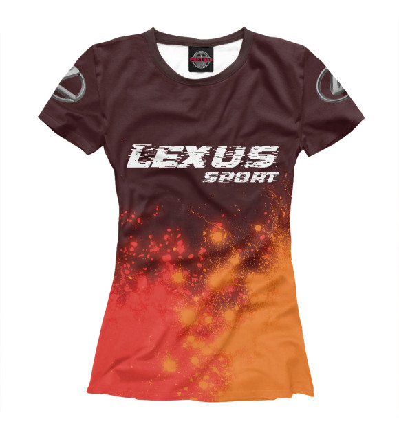 Футболка Лексус | Lexus Sport для девочек 