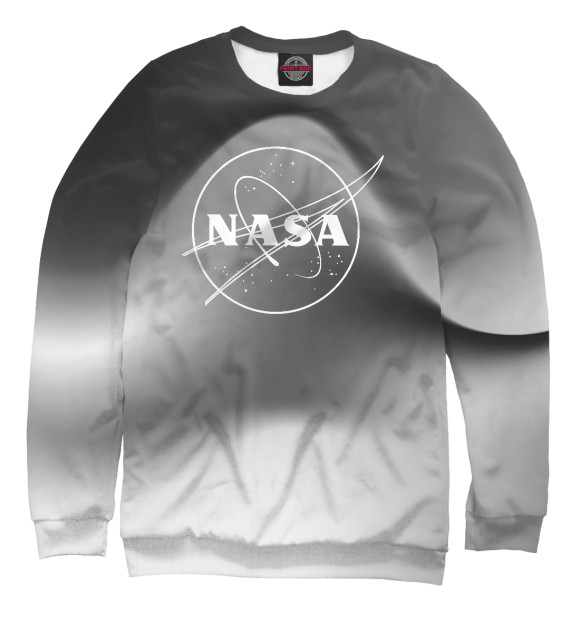 Свитшот NASA grey | Colorrise для девочек 
