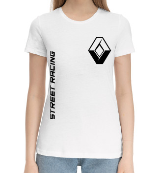 Женская Хлопковая футболка Renault - Pro Racing