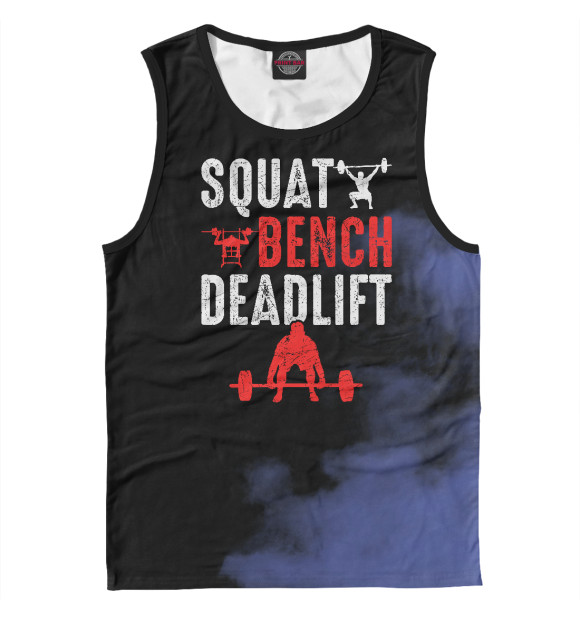 Майка Squat Bench Deadlift Gym для мальчиков 