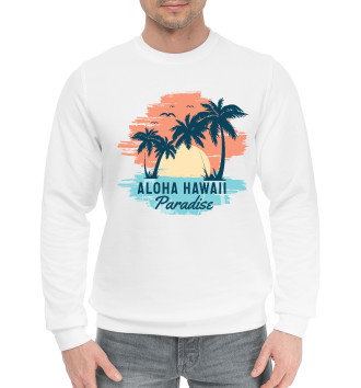 Мужской Хлопковый свитшот Aloha Hawaii
