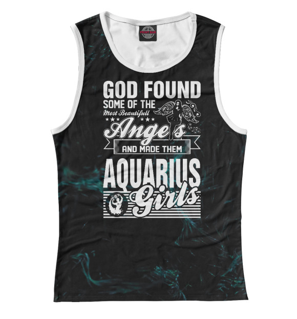 Майка God Found Angels Aquarius для девочек 