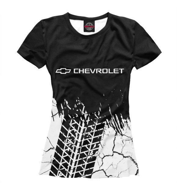 Футболка Chevrolet / Шевроле для девочек 
