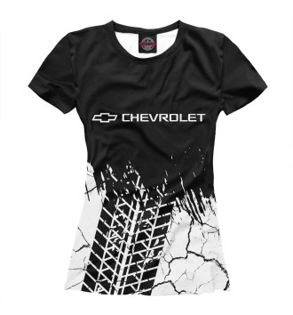 Женская Футболка Chevrolet / Шевроле