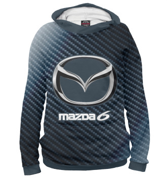 Худи для девочек Mazda 6 - Карбон