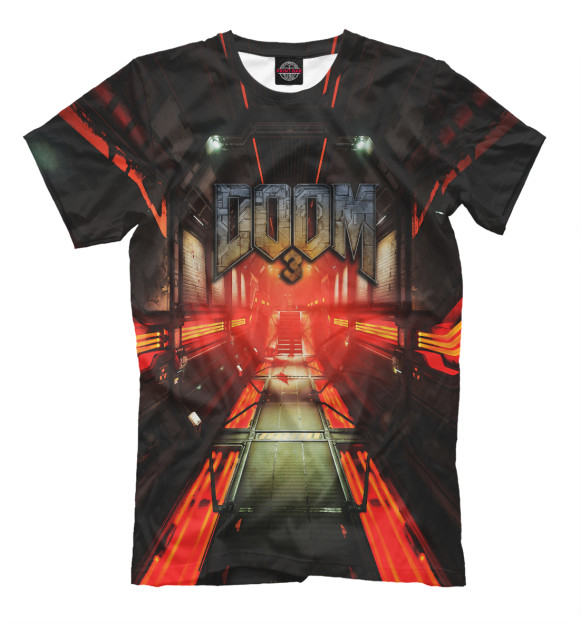 Футболка Doom 3 для мальчиков 