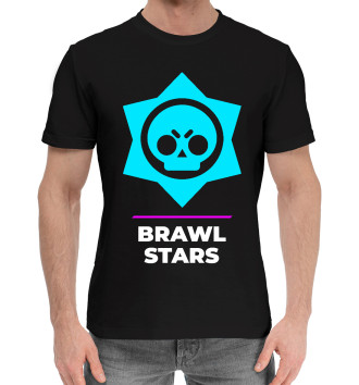 Хлопковая футболка Brawl Stars Gaming Neon