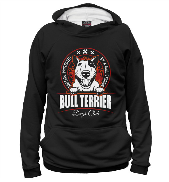 Худи Bull terrier для мальчиков 