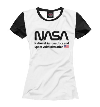 Футболка для девочек NASA