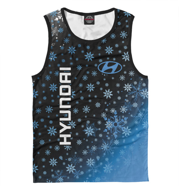 Майка Hyundai - Снежный для мальчиков 