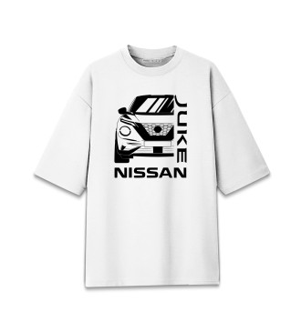 Хлопковая футболка оверсайз Nissan Juke