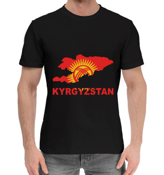 Хлопковая футболка Киргизстан