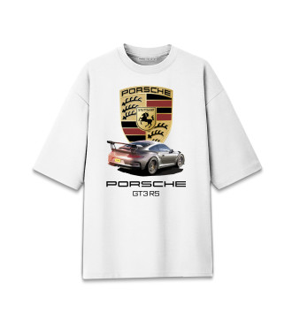 Хлопковая футболка оверсайз Porsche GT3 RS
