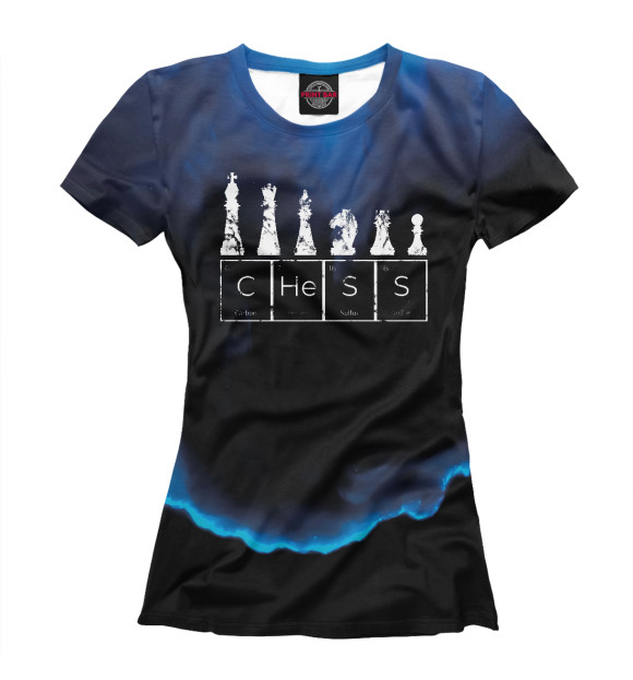 Футболка Chess Sets Periodic Table для девочек 