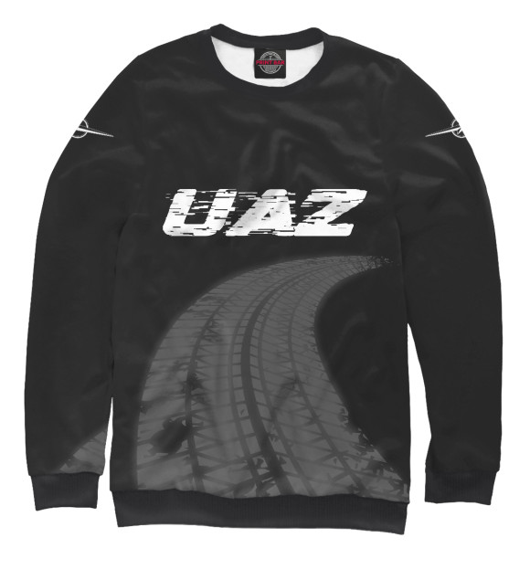 Свитшот UAZ Speed Tires на темном для девочек 