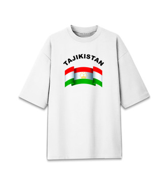 Хлопковая футболка оверсайз Tajikistan