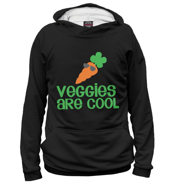 Худи Veggies Are Cool для девочек 