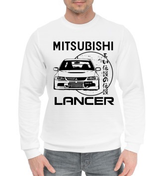 Мужской Хлопковый свитшот Mitsubishi