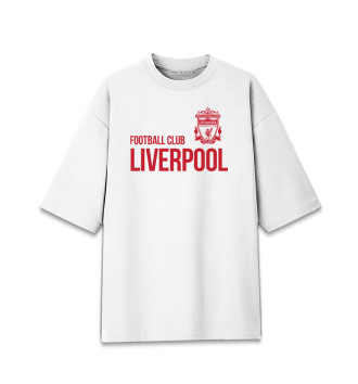 Хлопковая футболка оверсайз Liverpool