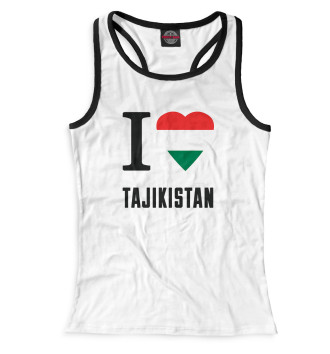 Женская Борцовка I love Tajikistan
