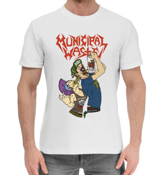 Хлопковая футболка Municipal waste