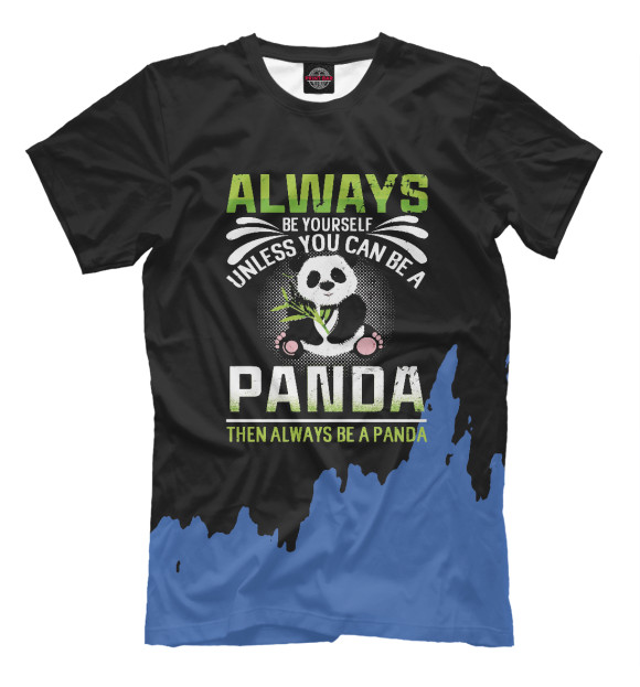 Футболка Always Be Yourself Panda для мальчиков 