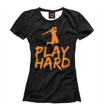 Футболка для девочек Play Hard