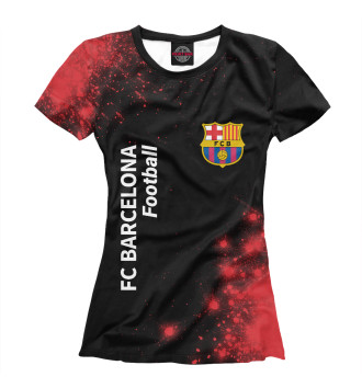 Футболка для девочек Барселона | Football + Краски