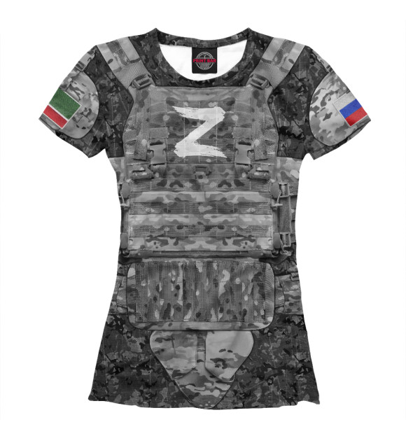 Футболка Чеченский Z Батальон для девочек 