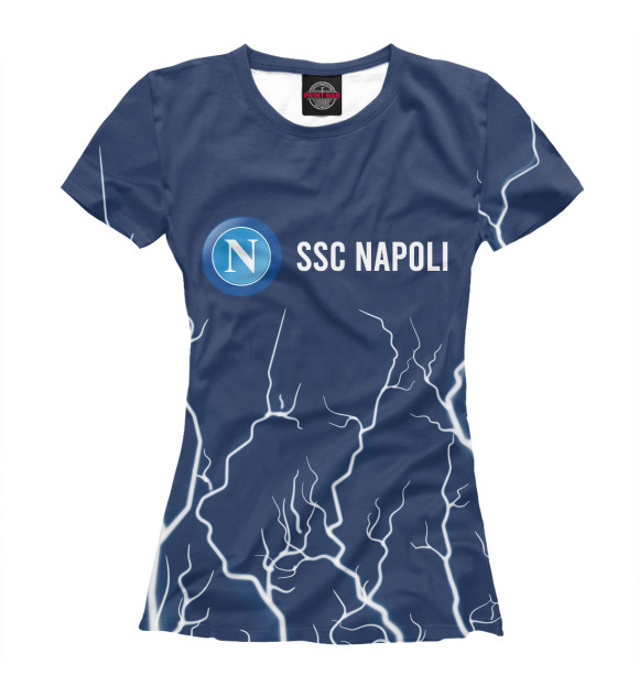 Футболка SSC Napoli / Наполи для девочек 