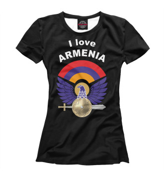 Футболка для девочек Armenia