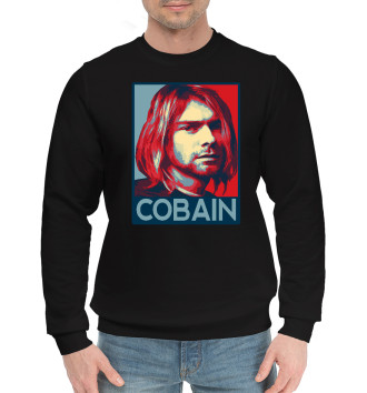 Мужской Хлопковый свитшот Kurt Cobain (Nirvana)