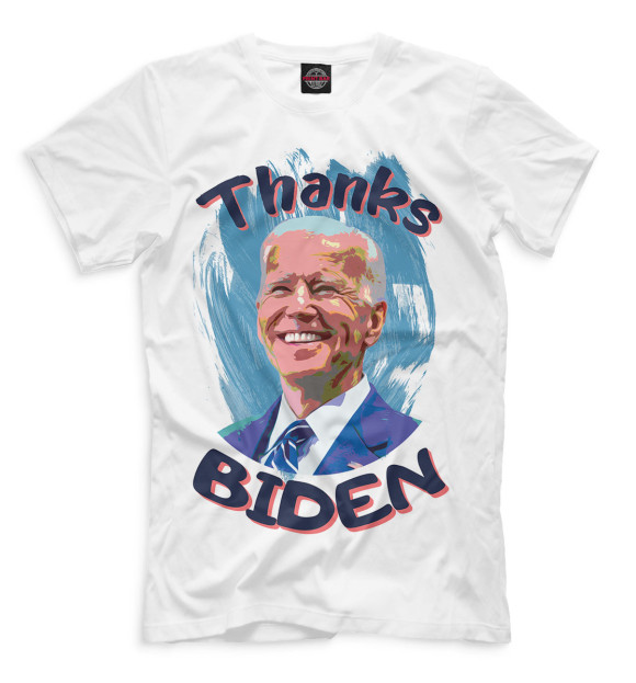 Футболка Thanks Biden для мальчиков 