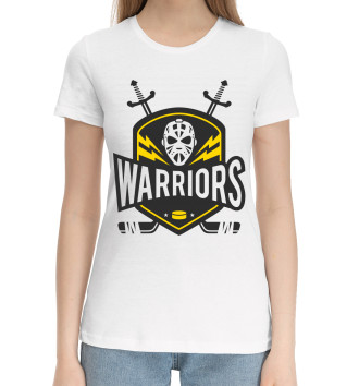 Хлопковая футболка Warriors
