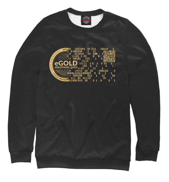 Свитшот Gold stablecoin eGOLD для девочек 