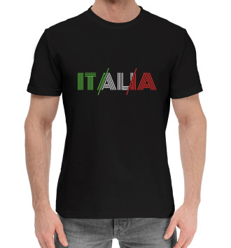 Мужская Хлопковая футболка Italia