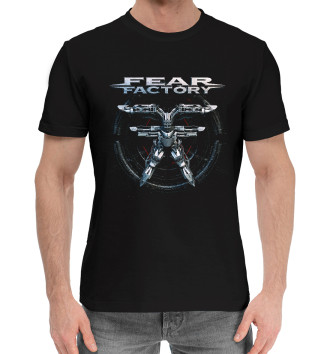 Хлопковая футболка Fearfactory