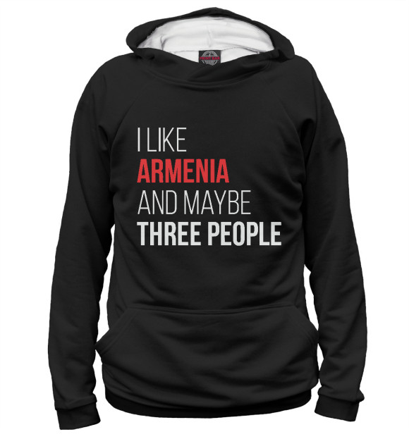 Худи I Llke Armenia для мальчиков 