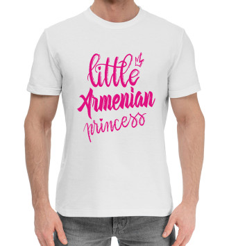 Мужская Хлопковая футболка Армянская принцесса