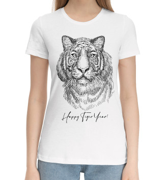 Хлопковая футболка Happy Tiger Year!