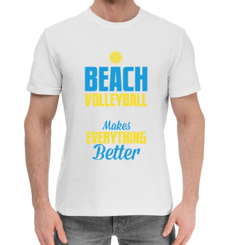 Хлопковая футболка Beach Volleyball