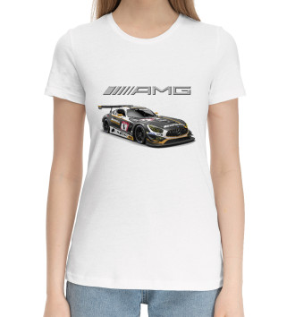Хлопковая футболка Mercedes AMG Motorsport