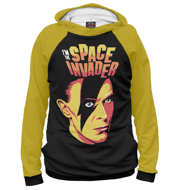 Худи David Bowie Space Invader для девочек 